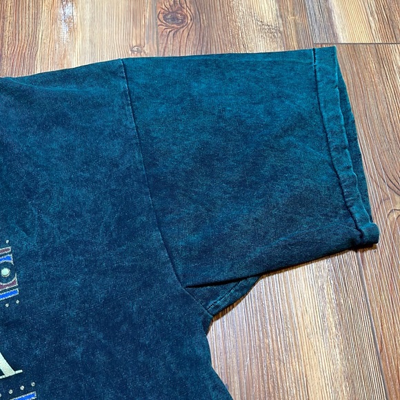 90s Arizona Shirt Large Green Cactus Southwest Vintage L Unisex Travel Mom - Picture 5 of 8